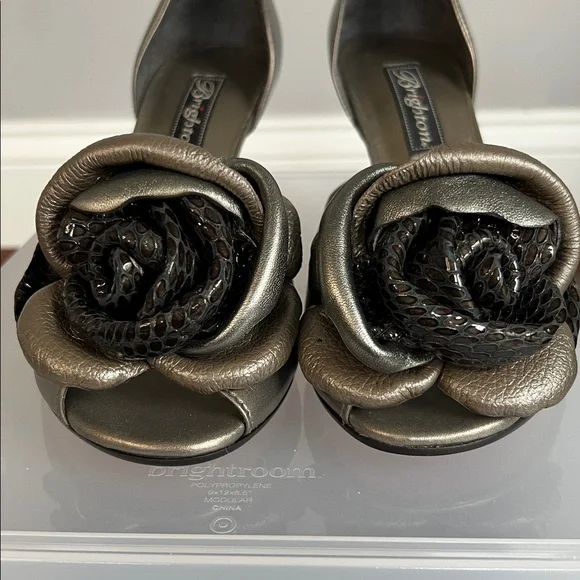 Brighton Rosina Open-Toe Heels - Picture 7 of 13